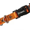 Frisco Orange Cobwebs Polyester Dog Collar -Dog Cat Corner 226878 MAIN. SY630 V1598637059