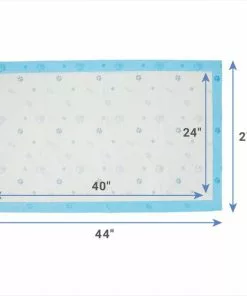 Frisco Giant Printed Dog Training & Potty Pads, 27.5 x 44-in, Unscented -Dog Cat Corner 227471 PT3. SY630 V1643832486