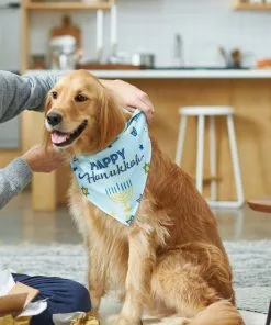 Frisco Happy Hanukkah Dog & Cat Bandana -Dog Cat Corner 228980 PT7. SY630 V1601640382