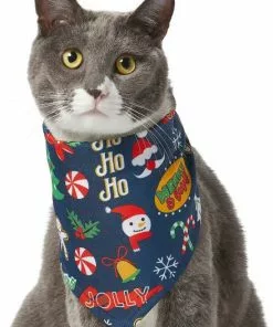 Frisco Holiday & New Years Dog & Cat Bandana, 2 pack -Dog Cat Corner 228983 PT3. SY630 V1637652720