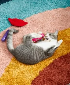 Frisco Retro Lip Gloss Plush Cat Toy with Catnip -Dog Cat Corner 230274 PT3. SY630 V1602639773