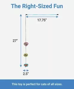 Frisco Retro Plush Comic Book Bubble Teaser Cat Toy with Catnip -Dog Cat Corner 230282 PT1. SY630 V1602685878