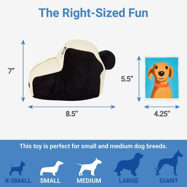 Frisco Retro 2-in-1 Camera Plush Squeaky Dog Toy 4 Frisco Retro 2-in-1 Camera Plush Squeaky Dog Toy - Image 2