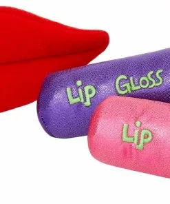 Frisco Retro Lip Gloss Plush Squeaky Dog Toy