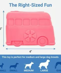 Frisco Retro Funky Van TPE Treat Dispenser Dog Toy 6 Frisco Retro Funky Van TPE Treat Dispenser Dog Toy -Dog Cat Corner 230383 PT1. SY630 V1599943592