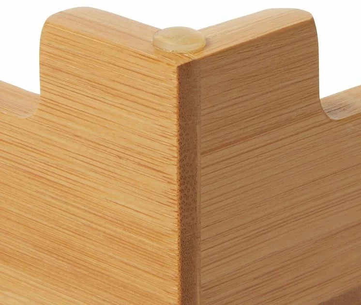 Frisco Square Melamine Dog & Cat Bowl with Bamboo Stand 7 Frisco Square Melamine Dog & Cat Bowl with Bamboo Stand - Image 5