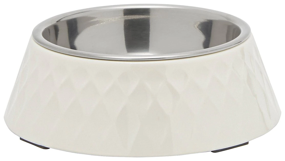 Frisco Hammered Melamine Stainless Steel Dog Bowl 3 Frisco Hammered Melamine Stainless Steel Dog Bowl