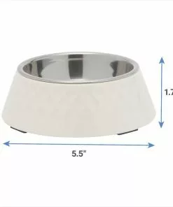 Frisco Hammered Melamine Stainless Steel Dog Bowl 12 Frisco Hammered Melamine Stainless Steel Dog Bowl -Dog Cat Corner 232083 PT6. SY630 V1605749206