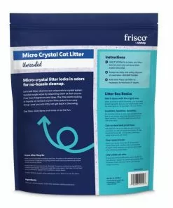 Frisco Micro Crystal Unscented Clumping Crystal Cat Litter -Dog Cat Corner 232119 PT2. SY630 V1657656284
