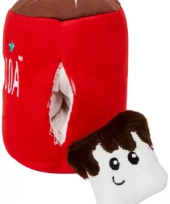 Frisco Holiday Hot Cocoa 2-in-1 Plush Squeaky Dog Toy -Dog Cat Corner 233199 PT3. SY630 V1600881655
