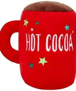 Frisco Holiday Hot Cocoa 2-in-1 Plush Squeaky Dog Toy -Dog Cat Corner 233199 PT5. SY630 V1600906880