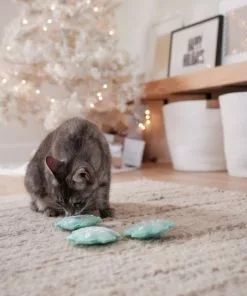 Frisco Holiday Snowflake Plush Cat Toy with Catnip, 3 count -Dog Cat Corner 233285 PT2. SY630 V1602172594