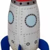 Frisco Ballistic Nylon Plush Squeaky Rocket Ship Dog Toy -Dog Cat Corner 233581 MAIN. SY630 V1599760005