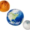Frisco Earth, Mars, & Moon Plush Squeaky Dog Toy, 3 count -Dog Cat Corner 233587 MAIN. SY630 V1599760255