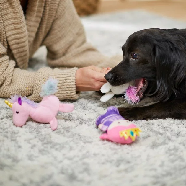 Frisco Hide & Seek Plush Magical Castle Puzzle Dog Toy Refill, 3 count 5 Frisco Hide & Seek Plush Magical Castle Puzzle Dog Toy Refill, 3 count - Image 3