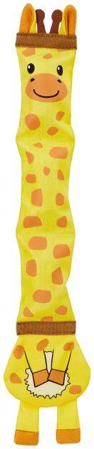 Frisco Giraffe Firehose Squeaky Dog Toy 3 Frisco Giraffe Firehose Squeaky Dog Toy