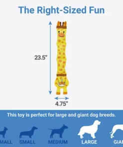Frisco Giraffe Firehose Squeaky Dog Toy 6 Frisco Giraffe Firehose Squeaky Dog Toy -Dog Cat Corner 233611 PT1. SY630 V1602685882