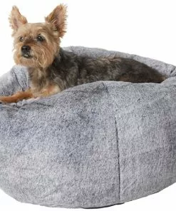 Frisco Plush Pouf Pillow Cat & Dog Bed -Dog Cat Corner 235025 PT2. SY630 V1600351574