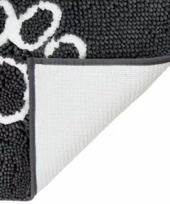 Frisco Microfiber Chenille Paw Print Doormat Runner -Dog Cat Corner 235889 PT2. SY630 V1603301792