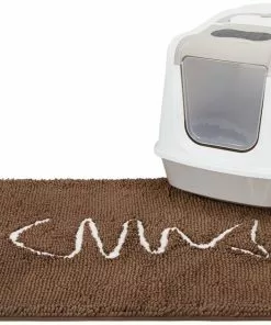 Frisco Microfiber Chenille Fish Bone Litter Mat -Dog Cat Corner 236241 PT3. SY630 V1603305697