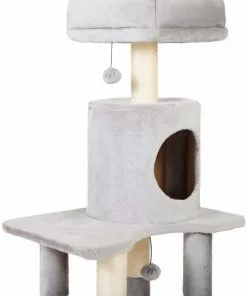 Frisco 54 in Faux Fur Cat Tree & Condo 10 Frisco 54 in Faux Fur Cat Tree & Condo -Dog Cat Corner 236550 PT3. SY630 V1637693969