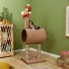 Frisco Holiday 52.3-in Reindeer Cat Scratching Post & Tunnel -Dog Cat Corner 236569 MAIN. SY630 V1601332264