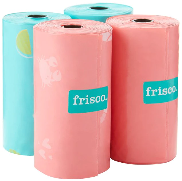 Frisco Beach Print Dog Poop Bags, 120 Count 3 Frisco Beach Print Dog Poop Bags, 120 Count