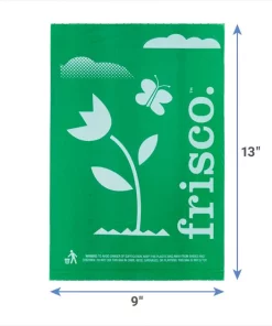 Frisco Refill Dog Poop Bags, Unscented, 30 Bag Roll, 120 Count -Dog Cat Corner 237014 PT1. SY630 V1611084466