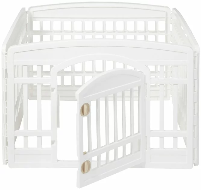 Frisco 4-Panel Plastic Exercise Dog Playpen 6 Frisco 4-Panel Plastic Exercise Dog Playpen - Image 4