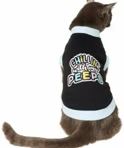 Frisco Chillin' With My Peeps Dog & Cat T-shirt -Dog Cat Corner 241549 PT3. SY630 V1612794378