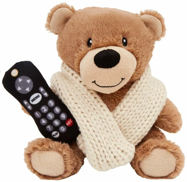 Frisco Zoomies & Chill Cozy Blanket Bear Plush Squeaky Dog Toy 3 Frisco Zoomies & Chill Cozy Blanket Bear Plush Squeaky Dog Toy
