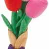 Frisco Rose Bouquet Plush Squeaky Dog Toy -Dog Cat Corner 241733 MAIN. SY630 V1606756983