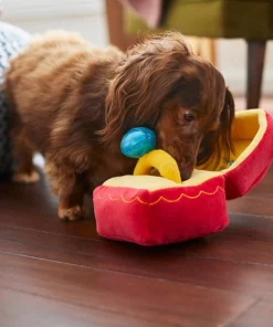 Frisco Together Furever Ring 2-in-1 Plush Squeaky Dog Toy -Dog Cat Corner 241737 PT6. SY630 V1607994757