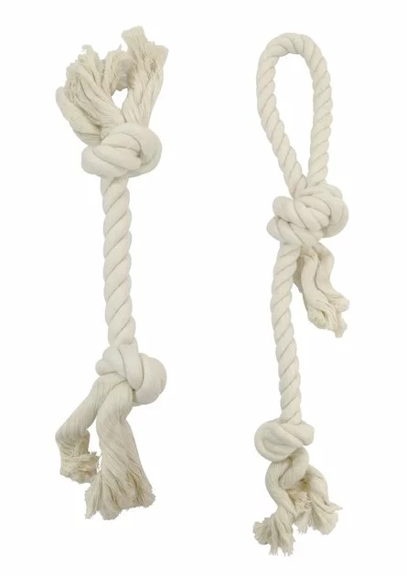 Frisco Double Knot Cotton Rope Dog Toy, 2 count 3 Frisco Double Knot Cotton Rope Dog Toy, 2 count