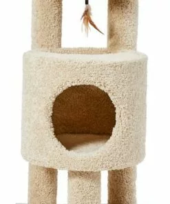 Frisco 36-in Real Carpet Wooden Cat Tree -Dog Cat Corner 244520 PT3. SY630 V1603497098