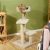 Frisco 41.5-in Real Carpet Wooden Cat Tree -Dog Cat Corner 244526 MAIN. SY630 V1605144429