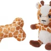 Frisco Giraffe Plush Multipack Puppy Toy, 2 count -Dog Cat Corner 245914 MAIN. SY630 V1607371668