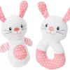 Frisco Bunny Plush Multipack Puppy Toy, 2 count -Dog Cat Corner 245916 MAIN. SY630 V1607371660
