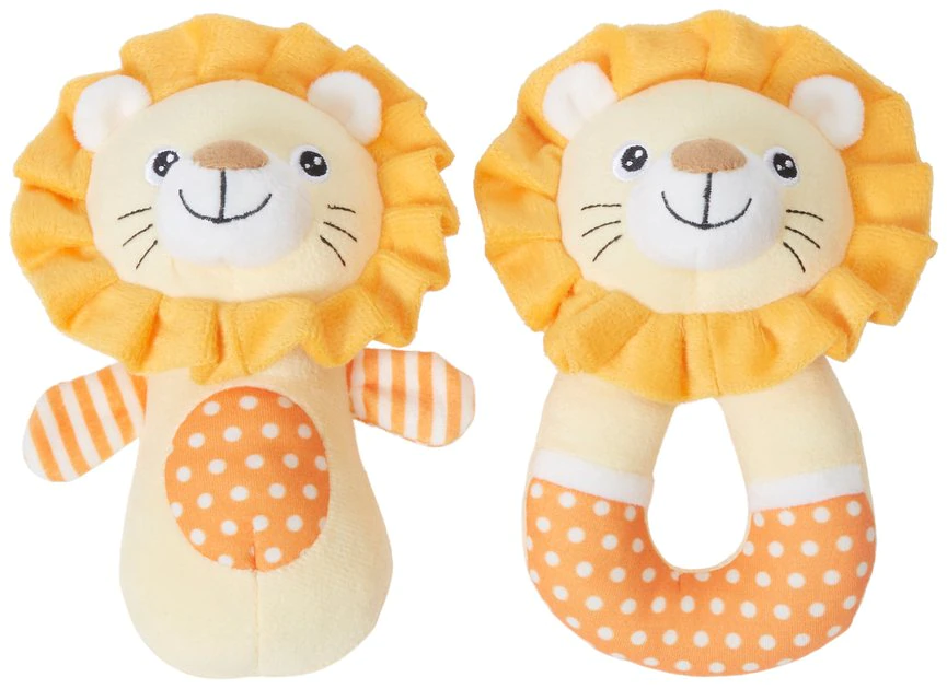 Frisco Lion Plush Multipack Puppy Toy, 2 count 3 Frisco Lion Plush Multipack Puppy Toy, 2 count