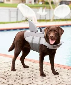 Frisco Shark Dog Life Jacket -Dog Cat Corner 247884 PT7. SY630 V1616506052