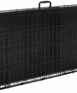 Frisco Heavy Duty All-in-1 Multi-Stage 3 Door Collapsible Wire Dog Crate -Dog Cat Corner 247915 PT3. SY630 V1609194742