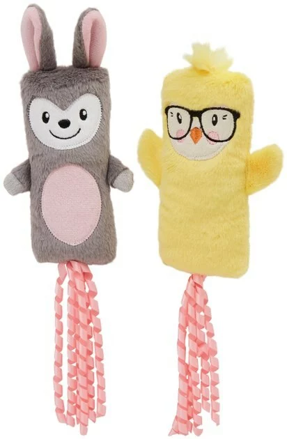 Frisco Easter Bunny & Chick Kicker Cat Toy, 2 count 3 Frisco Easter Bunny & Chick Kicker Cat Toy, 2 count