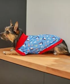 Frisco Nautical Dog & Cat Polo Shirt -Dog Cat Corner 248635 PT7. SY630 V1613512386