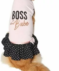Frisco Boss Babe Dog & Cat Dress -Dog Cat Corner 248673 PT2. SY630 V1633065416