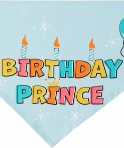 Frisco Birthday Prince Dog & Cat Bandana -Dog Cat Corner 248694 PT2. SY630 V1633071096