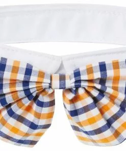 Frisco Plaid Dog & Cat Bow Tie, Orange & Blue 10 Frisco Plaid Dog & Cat Bow Tie, Orange & Blue -Dog Cat Corner 248723 PT3. SY630 V1614363989