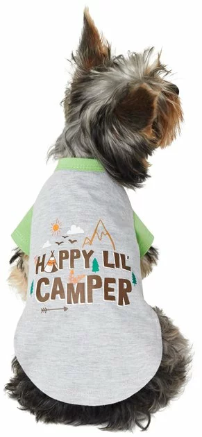 Frisco Happy Lil' Camper Dog & Cat T-Shirt 3 Frisco Happy Lil' Camper Dog & Cat T-Shirt