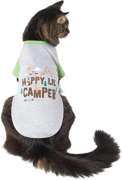 Frisco Happy Lil' Camper Dog & Cat T-Shirt 5 Frisco Happy Lil' Camper Dog & Cat T-Shirt - Image 3