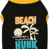 Frisco Beach Hunk Dog & Cat T-Shirt 1 Frisco Beach Hunk Dog & Cat T-Shirt -Dog Cat Corner 248873 MAIN. SY630 V1624616851