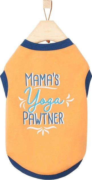 Frisco Mama's Yoga Pawtner Dog & Cat T-Shirt 3 Frisco Mama's Yoga Pawtner Dog & Cat T-Shirt